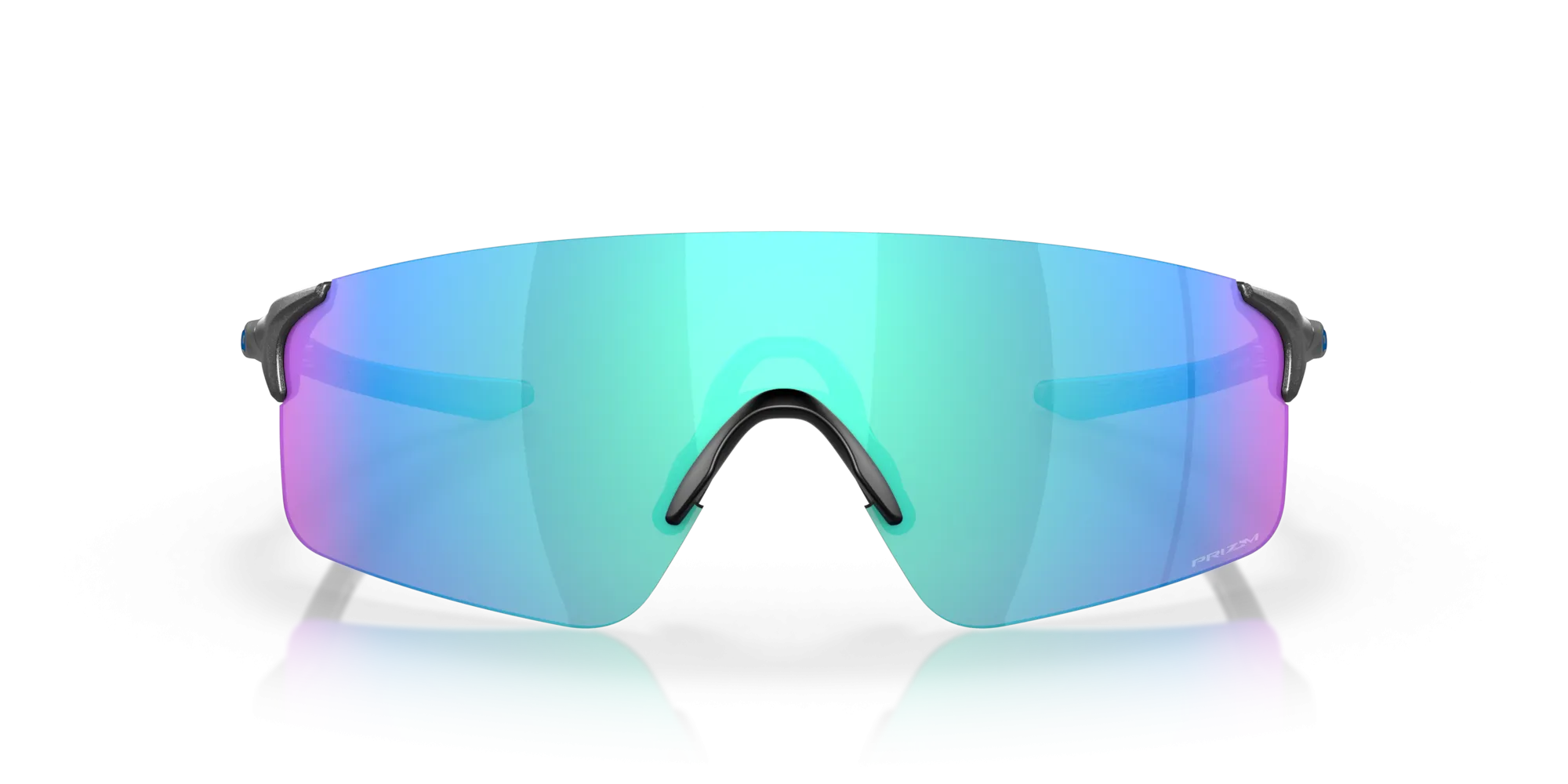 Oakley EVZero Blades Prizm Sapphire Lenses Steel Frame