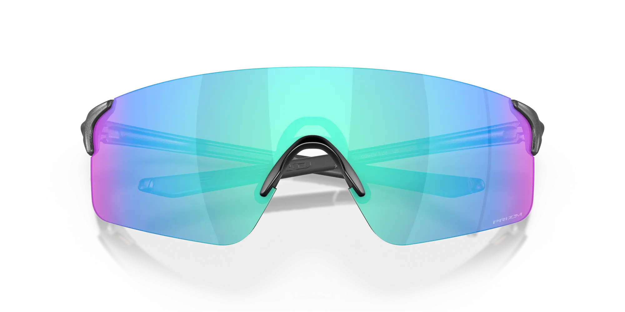 Oakley EVZero Blades Prizm Sapphire Lenses Steel Frame