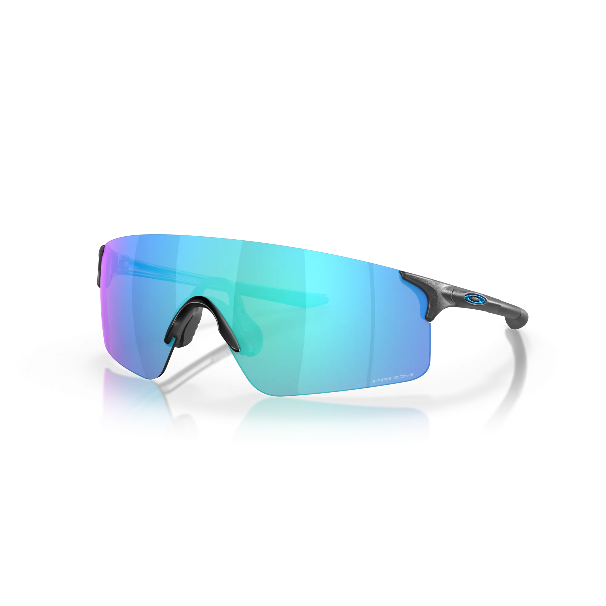 Oakley EVZero Blades Prizm Sapphire Lenses Steel Frame