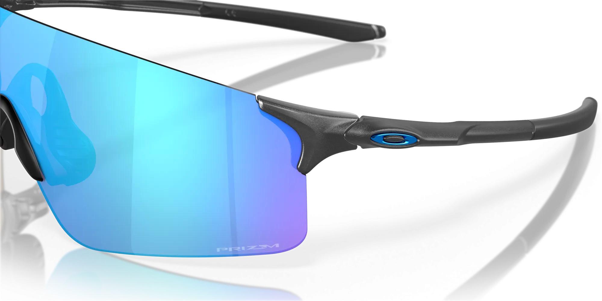 Oakley EVZero Blades Prizm Sapphire Lenses Steel Frame