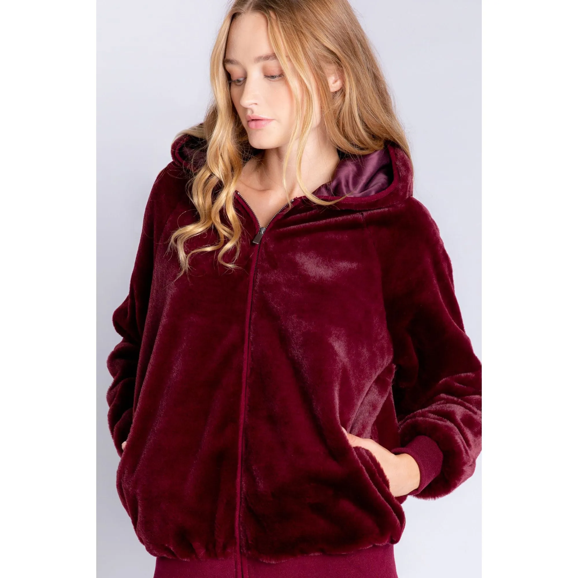 PJ Salvage Women's City Walk Jacket - PORT