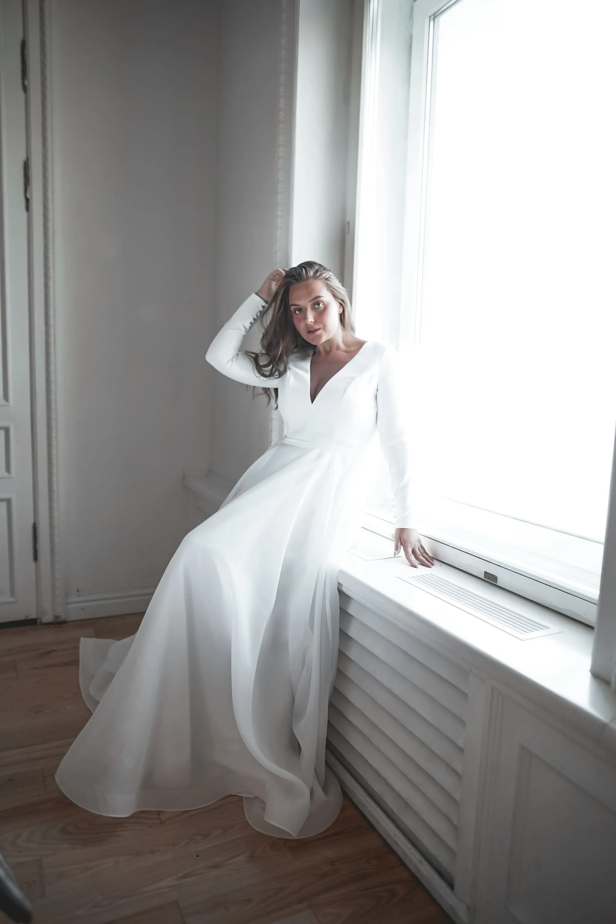 Plus Size Organza Wedding Dress Tayra