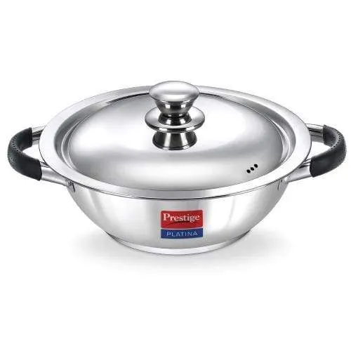 Prestige Platina Stainless Steel Casserole With Lid