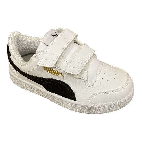 Puma children's sneakers Shuffle V Ps 375689 02 white black