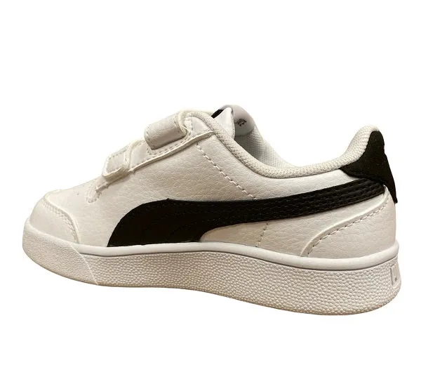 Puma children's sneakers Shuffle V Ps 375689 02 white black