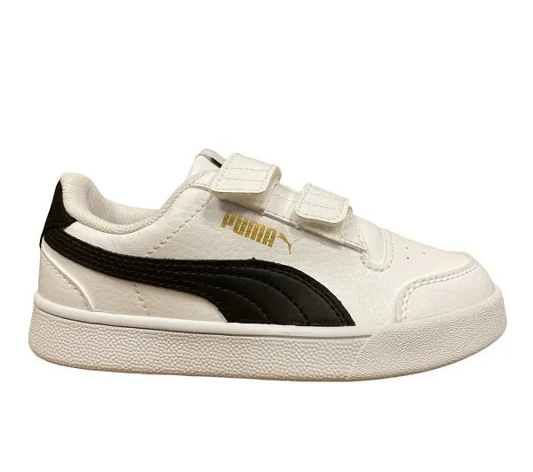 Puma children's sneakers Shuffle V Ps 375689 02 white black