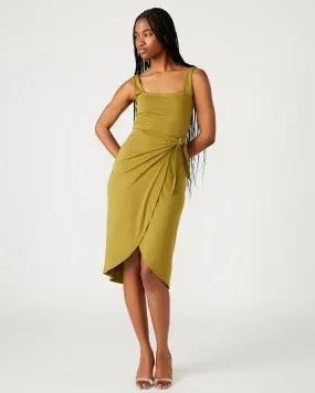 RHEA DRESS OLIVE