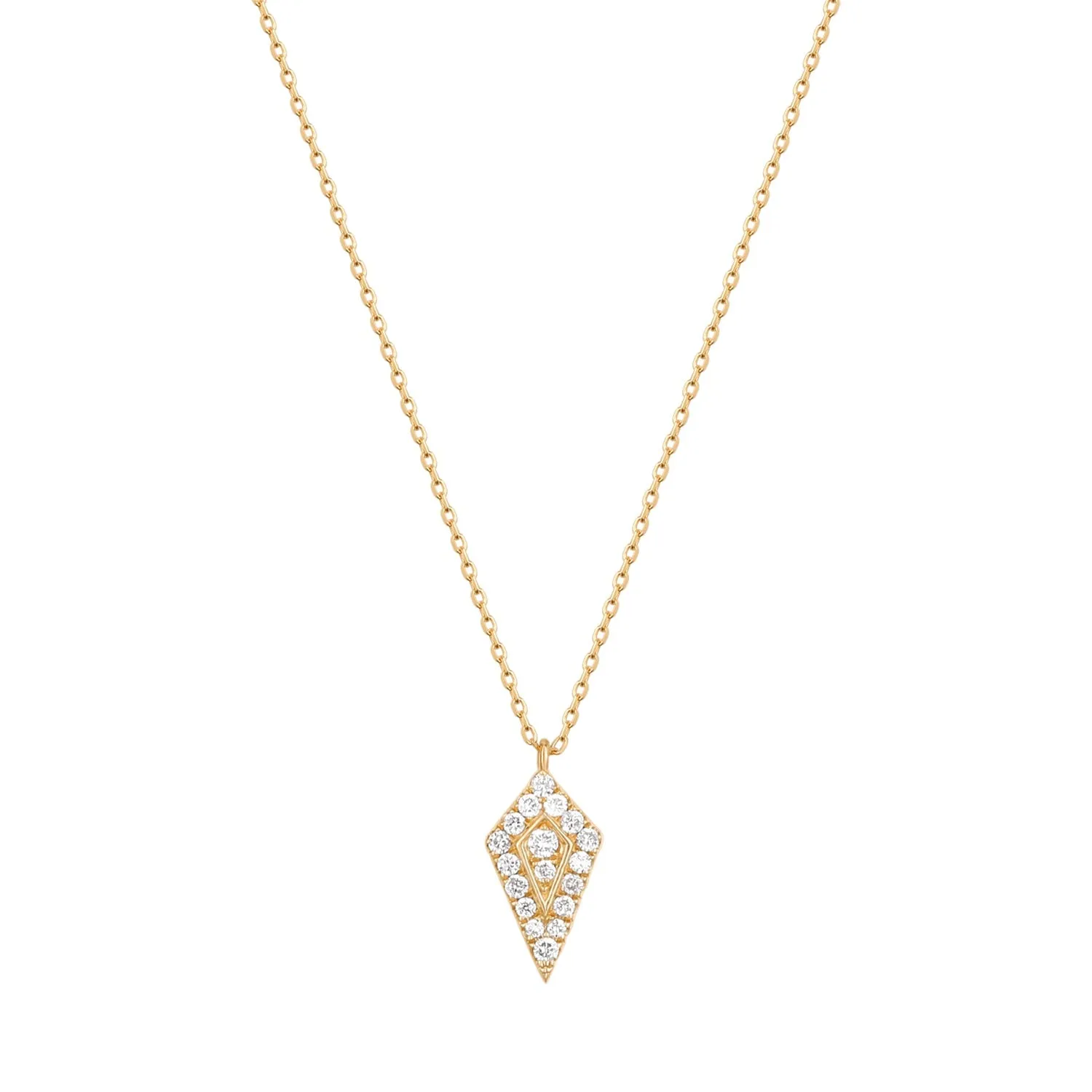 RION x Buddha Jewelry Lark Necklace - Genuine Diamond