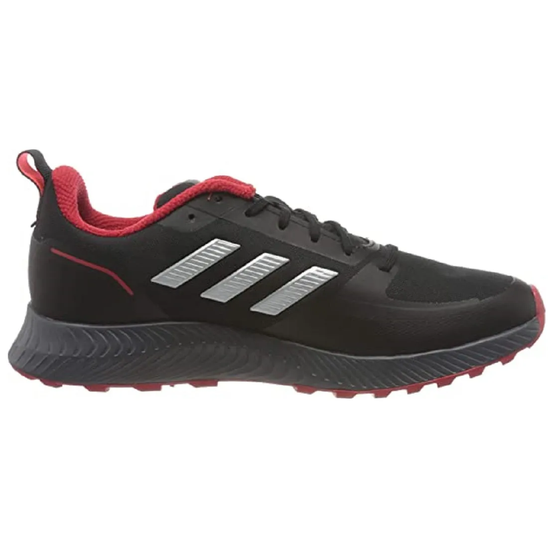 Scarpe uomo ADIDAS art. RUNFALCON 2.0 FZ3577 sneakers nero rosso sportivo/casual