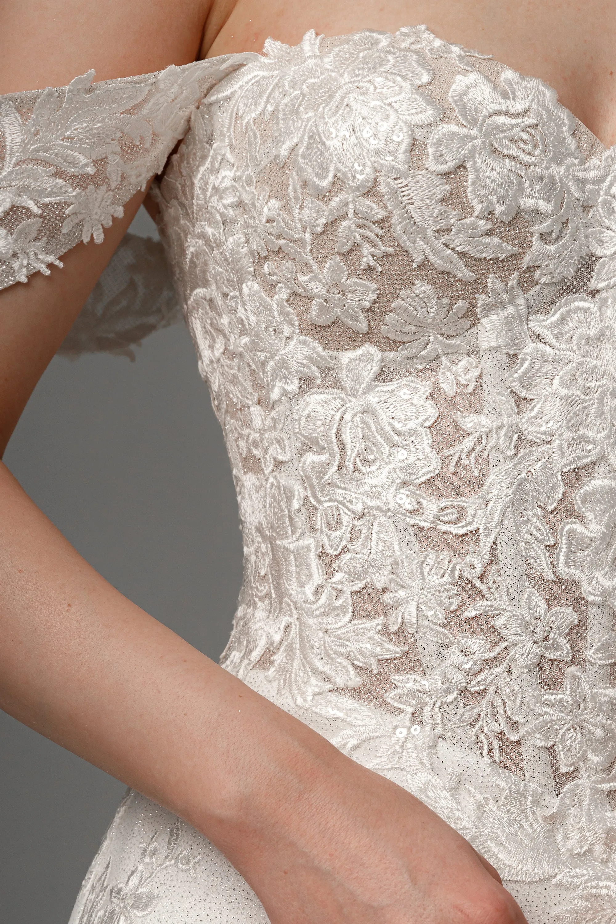 Short Lace Wedding Dress Mitsis