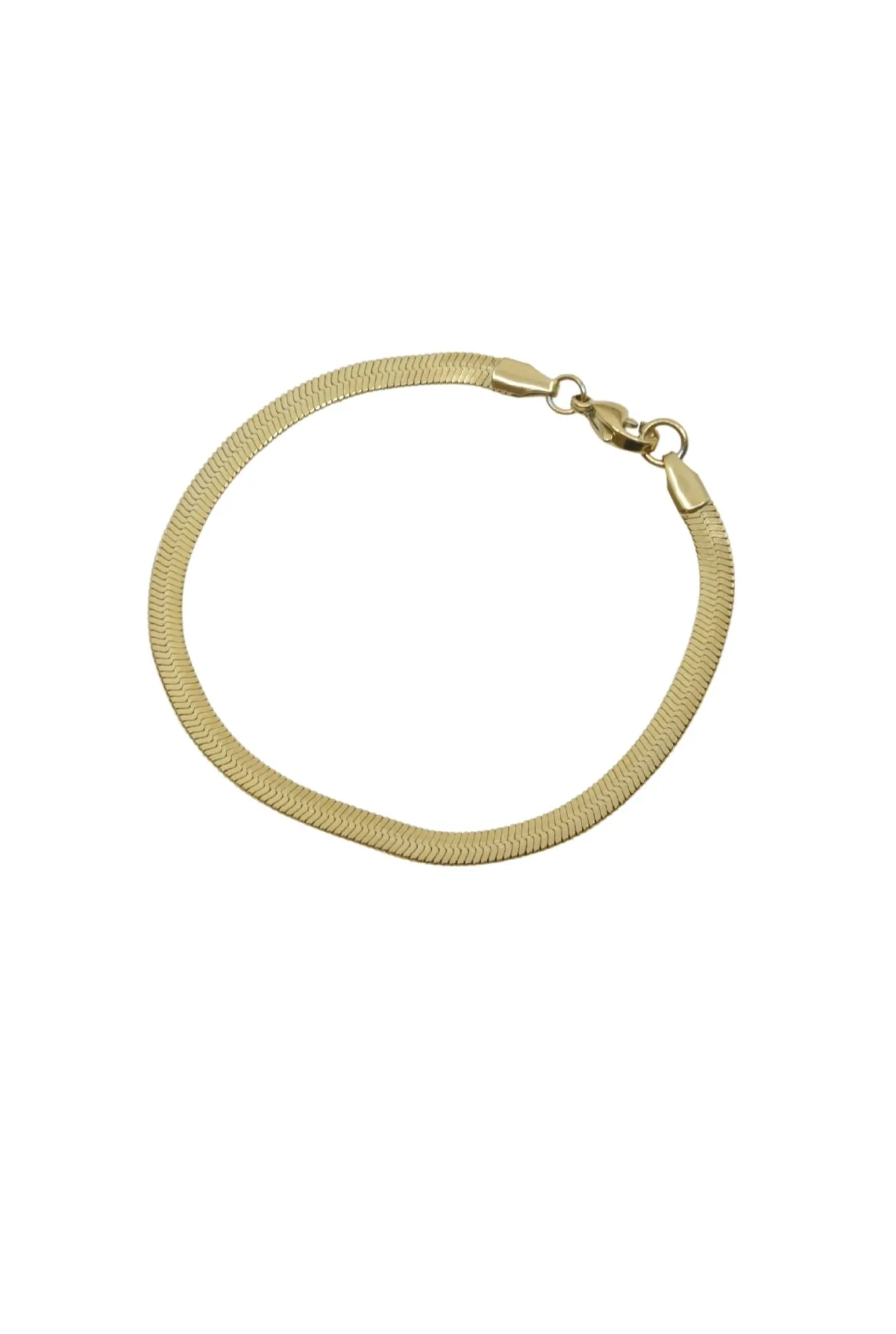 Snake Chain Gold Bracelet