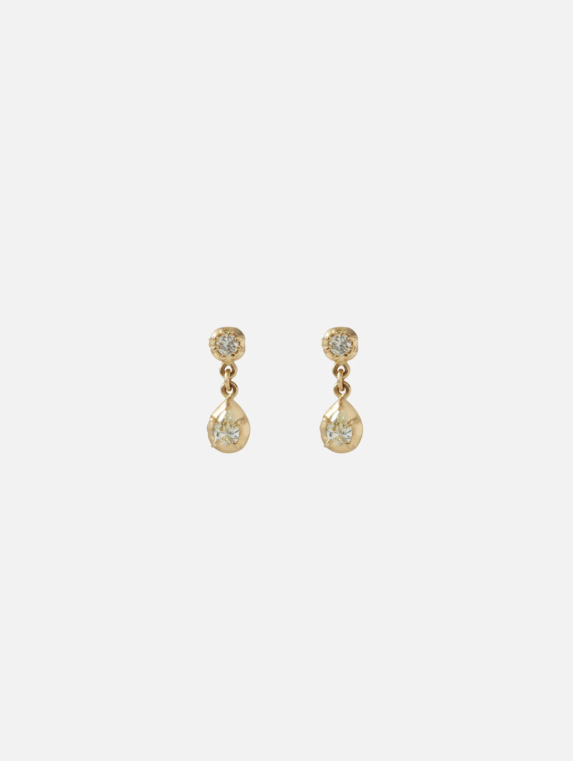 Sophie 1 1 Diamond Teardrop Stud