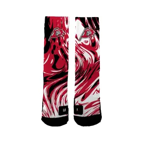 South Pittsburgh Rebellion Swirl Socks