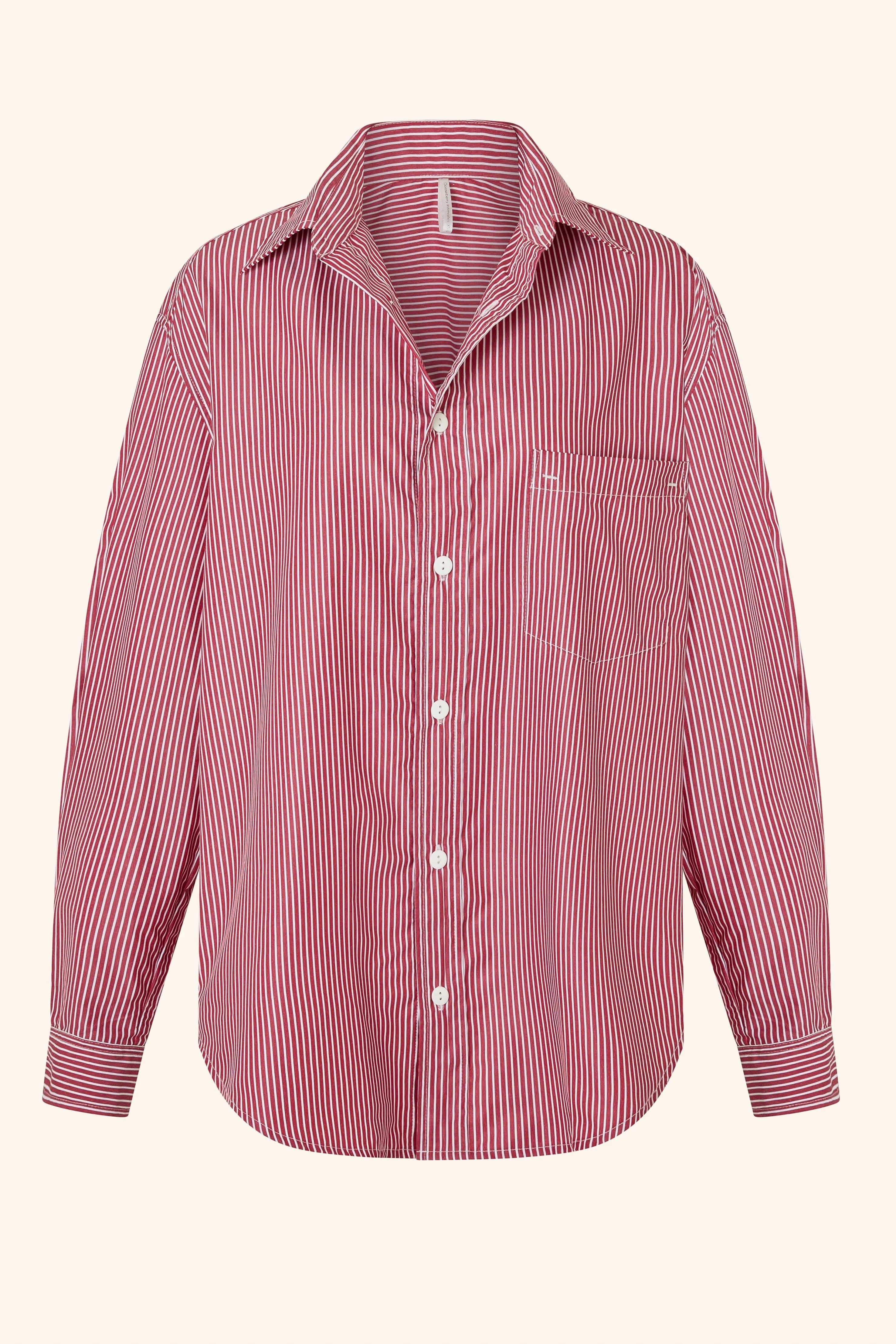 Striped Shirt Plum