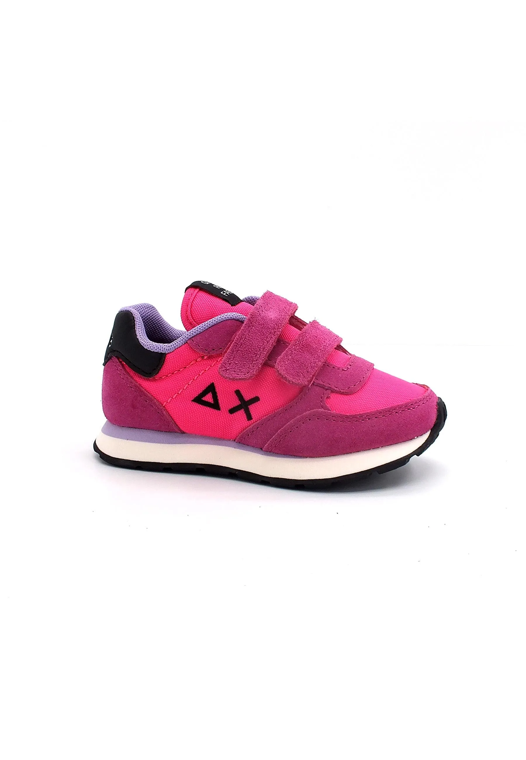 SUN68 Girl's Ally Solid Sneaker Bimbo Rosa Fuxia Z42401B