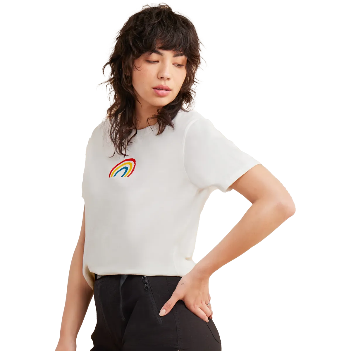 Women's Rainbow Short Sleeve Tee